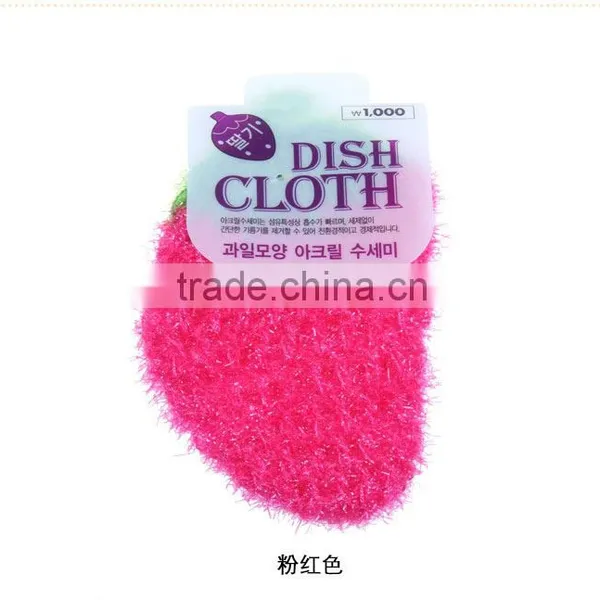 Kitchen Cleaning Crochet Cotton Sponge Scouring Pad Most Popular