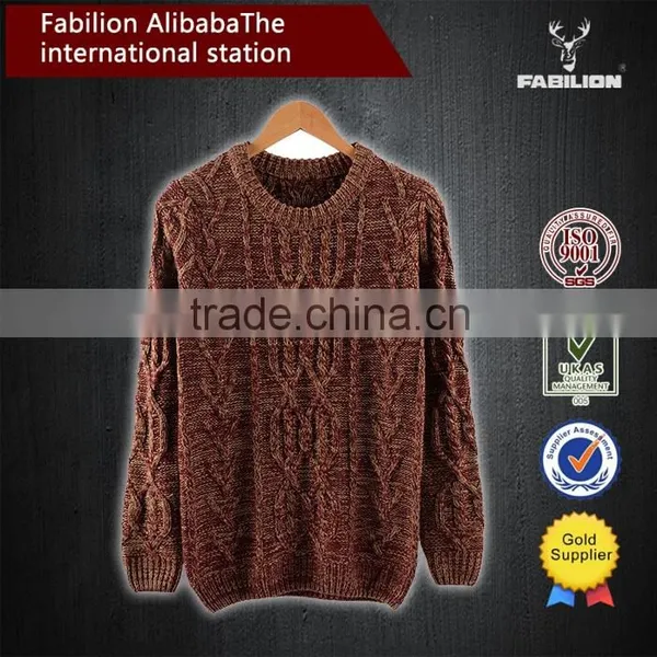 The European and American Style Fashion Blended for Round Collar Sweater photo-3