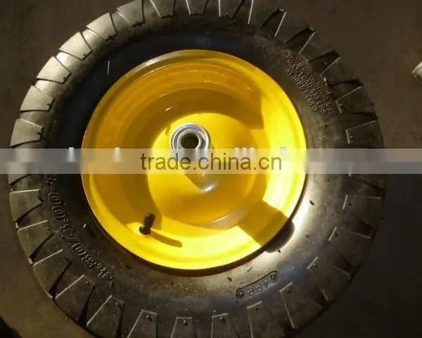 Rubber Wheels for Wheel Barrow Tire 4.80/4.00-8 photo-4