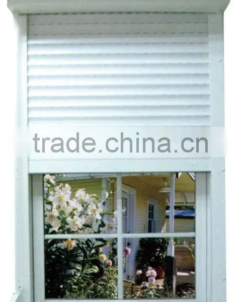 Automatic rolling shutter window, aluminum rolling shutter windows