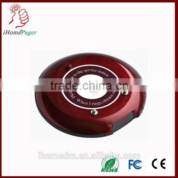 Rechargeable Wireless Calling Pager For Queue Management System R18-1 photo-2