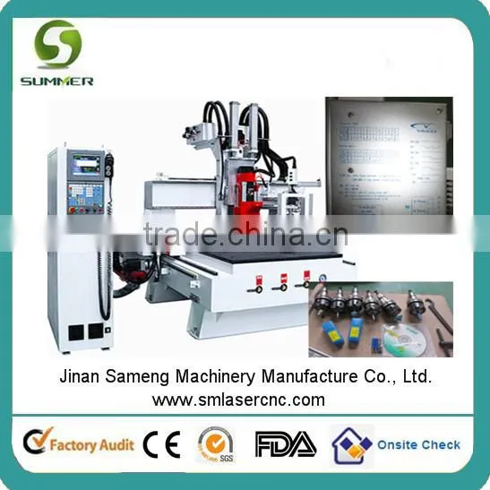 9KW HSD Air Cooled Spindle BT30 Holder Carousel ATC Cnc Woodworking Machinery Supplier's Choice photo-5