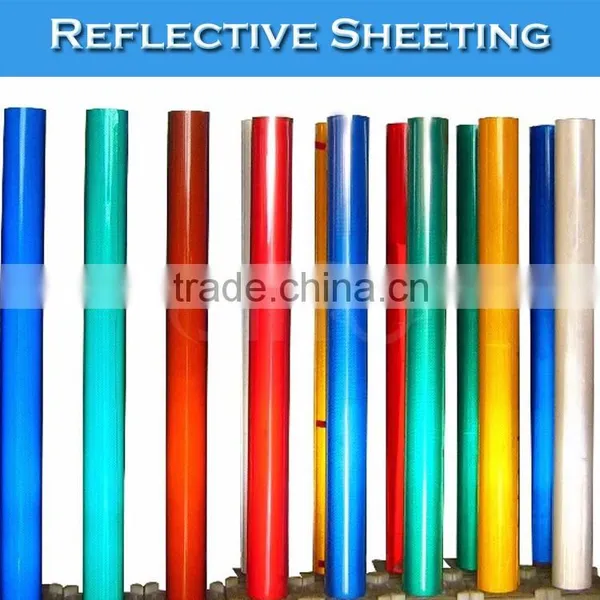 White Reflective Aluminum Sheets Vinyl Film Outdoor Use Reflective Film photo-2