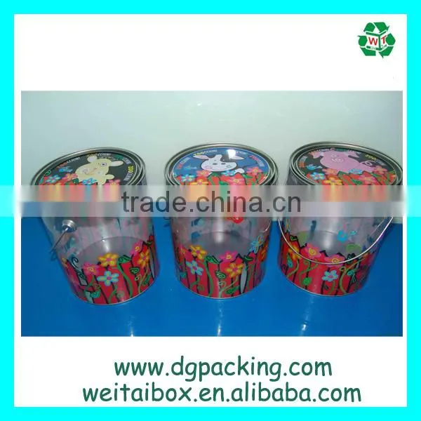 Hot Sale Clear PET Tin Cans for Gift Packaging&packaging Bucket&packaging Pail Quality Choice photo-6
