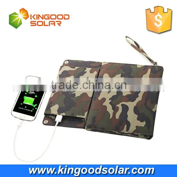 High Quality Solar Panels in Foldable Design Mobile Phone Power Bank Charger photo-2