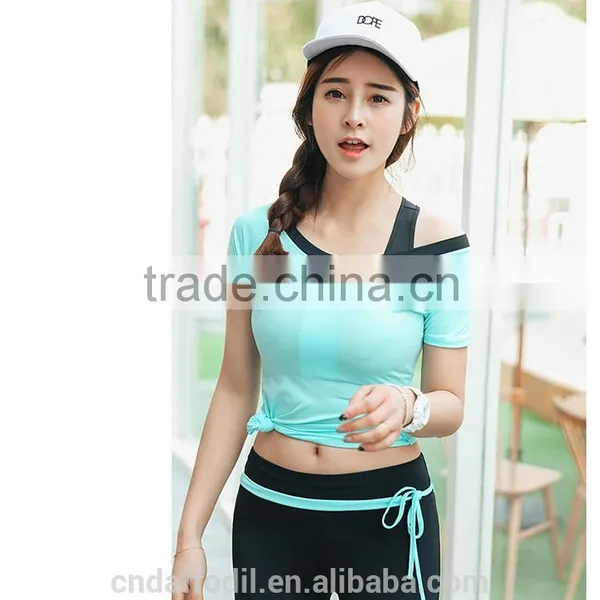 Running Sports Bra and Shorts Fashion Style Set Fitness Wear Hot Outdoor Sports Wear