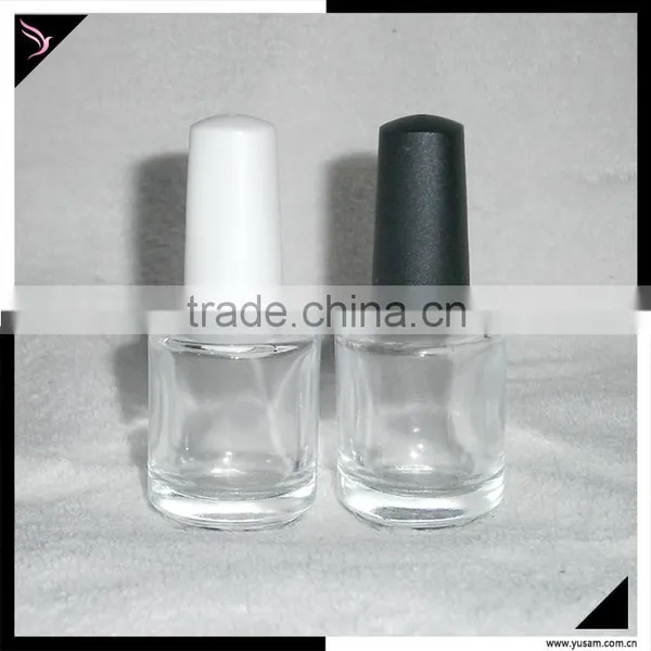 White Frosted Empty Glass Nail Polish Bottles 15ml With Cap and Brush photo-4