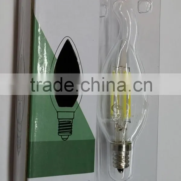 Clear Frosted Led Filament Bulb Dimmable C35 E12 4w Led Candle Bulb photo-6