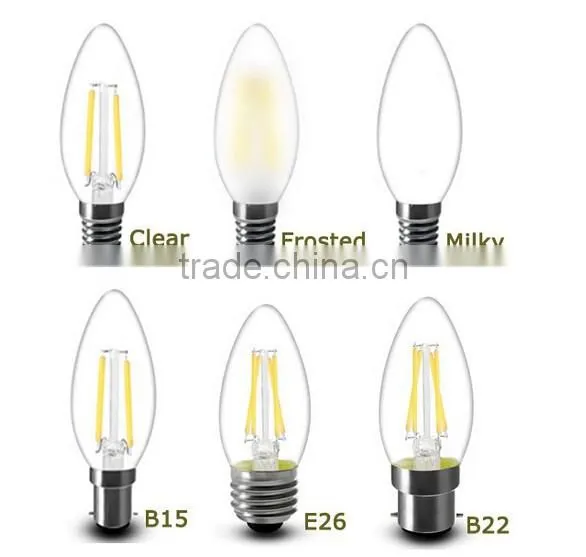 2015 New 360 Degree 4W Led Filament Candle E27 Led Filament Candle photo-4