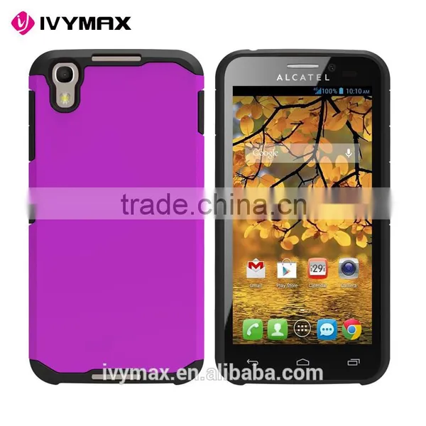 China Supplier Top Quality Slim Fit Armor Combo Case for Alcatel OT6055K/6055I/Idol 4 Phone Cover Supplier's Choice photo-3