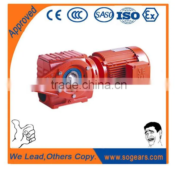 Vertical Bevel Helical Gear Reducers for Packaging Conveyor photo-3