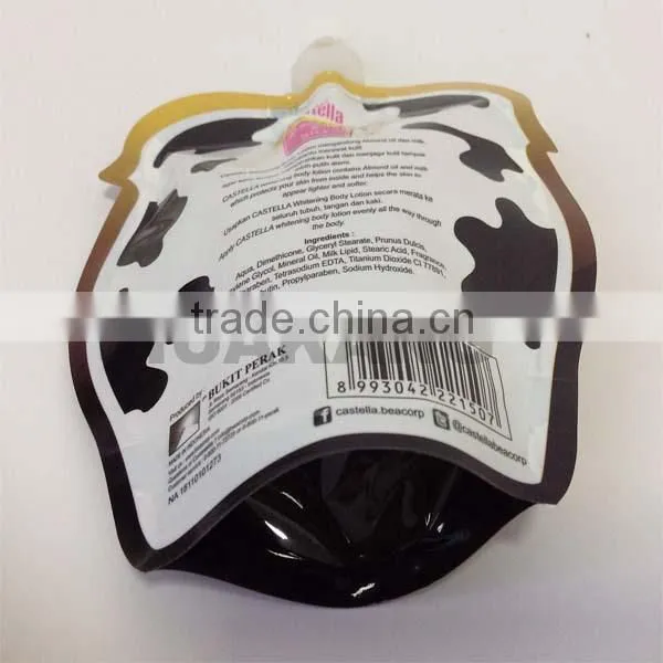 Standing Body Lotion Plastic Packaging Bag photo-3