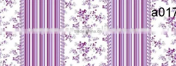 100 Polyester Flower Designs Fabric Painting photo-3