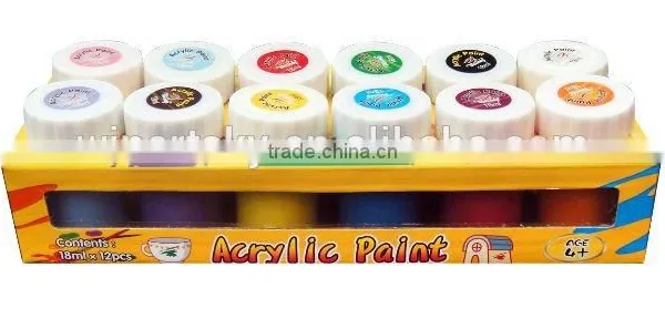 Acrylic Piant, for kids to develop their creative potential, Ac-01