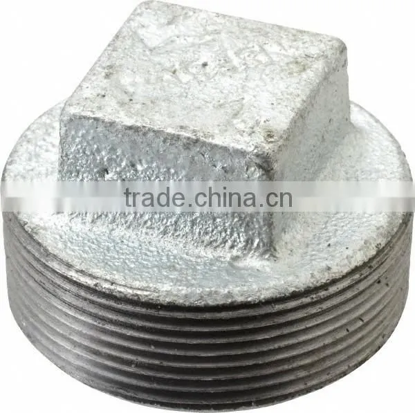 Plug Pipe Fitting (Galvanized)