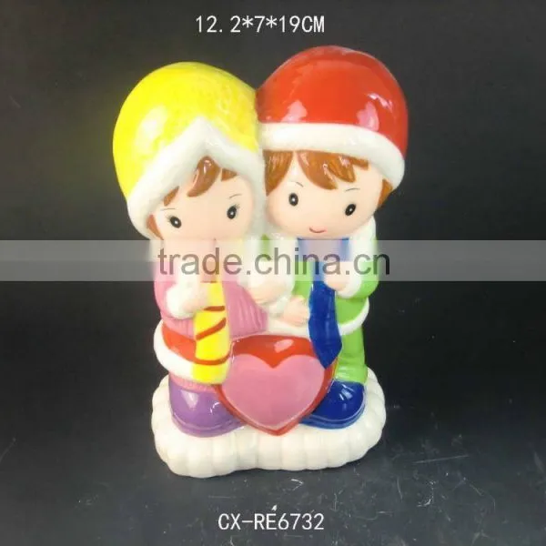 Human Figure High Grade Ceramic Gift for New Couple for Weddings photo-4
