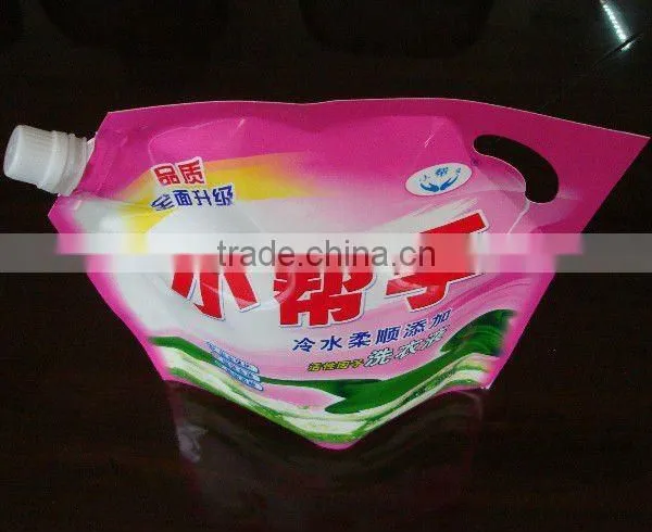 Spout Packaging Bags for Laundry Detergent