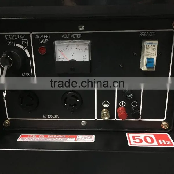 Cheap Price Small Power 5KW Portable Diesel Generator photo-5