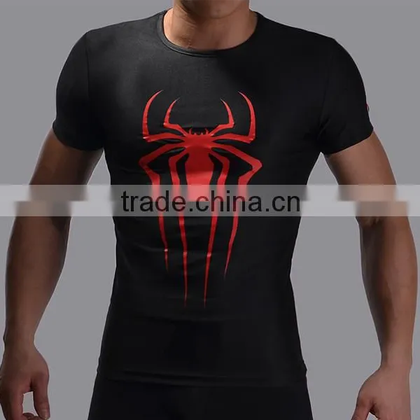 201superman Bat-men/spiderman t Shirt Men Cool Casual Style Short Sleeve Round Neck Personalized Shirts photo-4