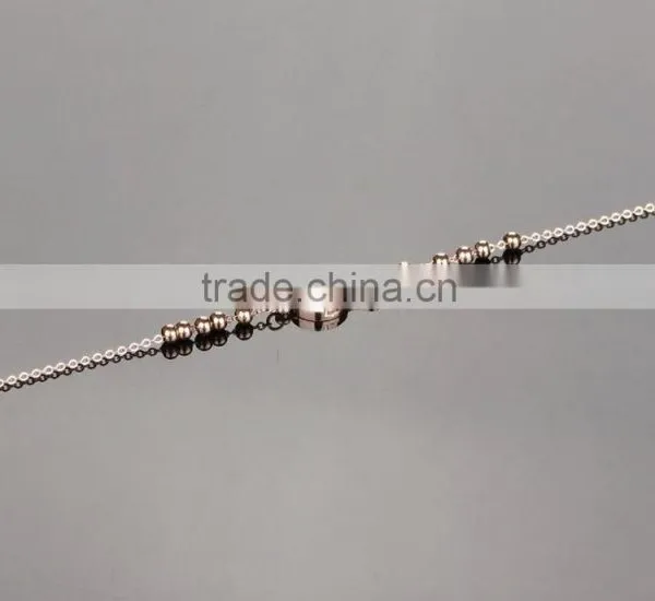 Fashion Womens Girls Stainless Steel Rose Gold Little Fish Pretty Chain Anklets photo-3