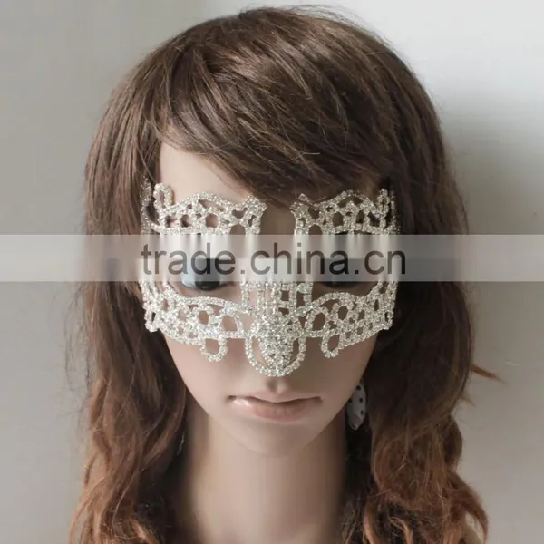 Stunning Silver Party Mask Masquerade Masks Hot Sale H0233 photo-4