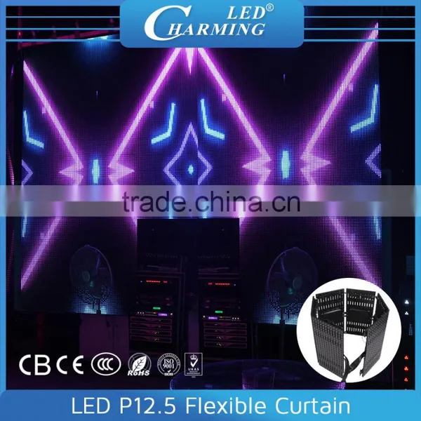 Outdoor Led Advertising Display Screen Cheap Price/flexible Led Screen for Stage Back Light photo-4