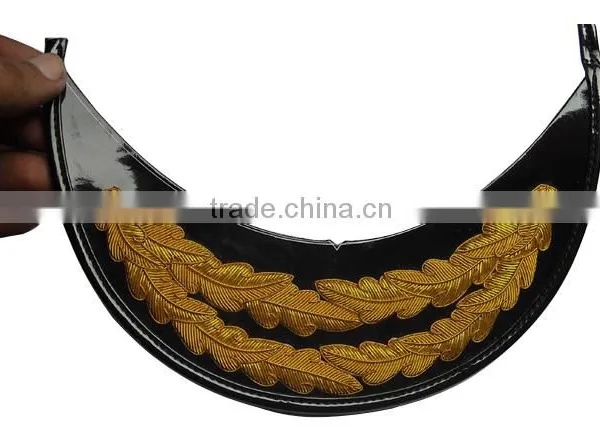 Hand Embroidery Badges Peaks - Bullion Wire Badges Peaks