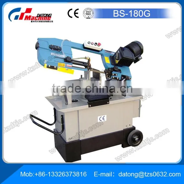 Band Saw For Metal Cutting BS-180G Portable Band Sawing Machine photo-2