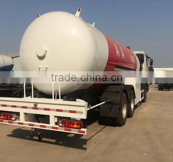 Quality 100% Guaranteed Sinotruck Howo 24.8cbm 6x4 Lpg Autogas Tank Truck photo-5