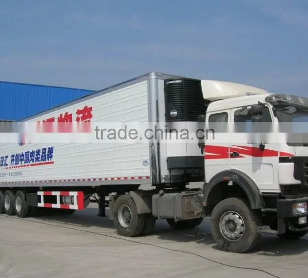 30ton Refrigerated Box Semi Trailer, Tri-axles Refrigerated Box Semi Trailer