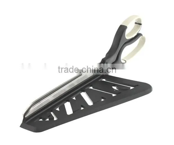 Soft Handle Pizza Cutter Scissors photo-2