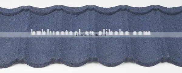 Colorful Environment Friendly Classical Stone Coated Metal Steel Roof Tile photo-4