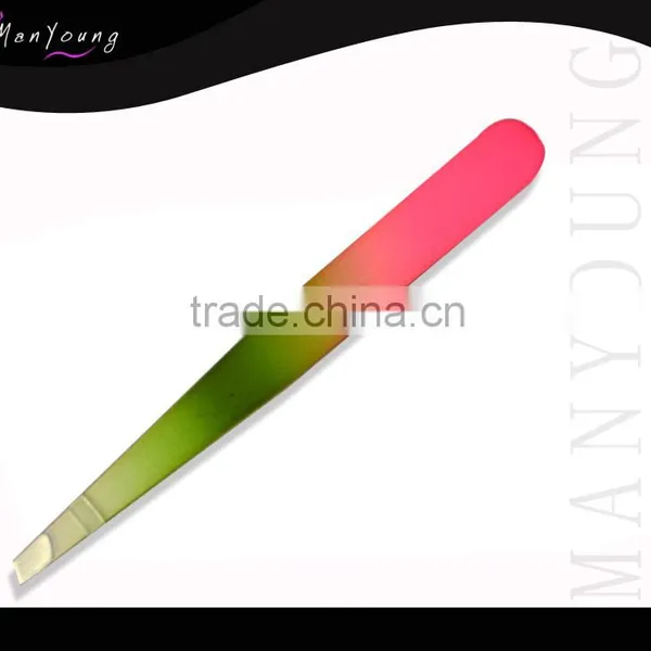 High Precision Perforated Professional Slant Tip Tweezers/ Quality Tweezers