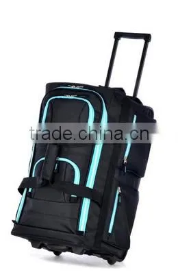 Large Capacity Portable Trolley Bag Canvas Bag photo-3