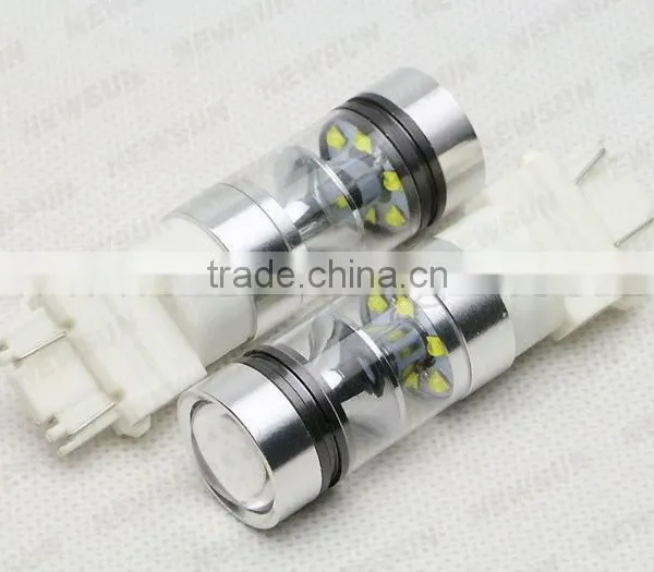 Super Bright With Mirror Reflector 3157 Led Blub, 12V 24V C Ree Auto Led Back-up Reverse/Turning Singal Lights for Cars Trucks photo-4
