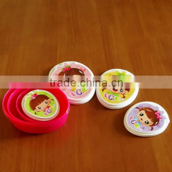 Gift Idea Sweet Girl Stackable&nestable Plastic Snack Box Set photo-2