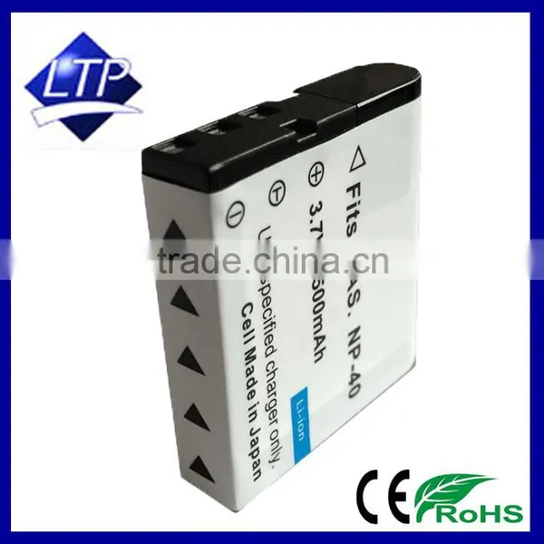 Factory Good Price Li-ion Digital Battery NP-40 NP40 CNP-40 CNP40 For Cas io camera batteries