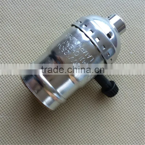 Types of Aluminum Lamp Holders E27 With Electric Wire Cable photo-6