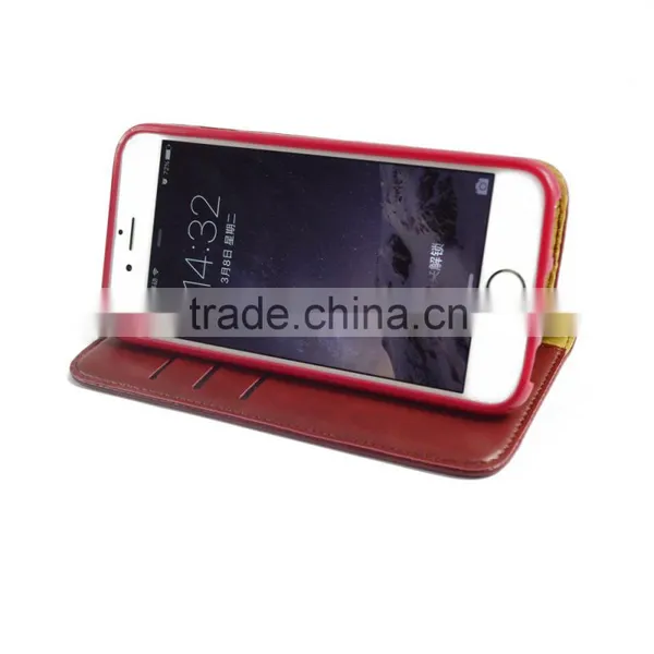 2016 New Arrival Classical Men's PU FOLIO Leather Phone Case For IPhone5se photo-6