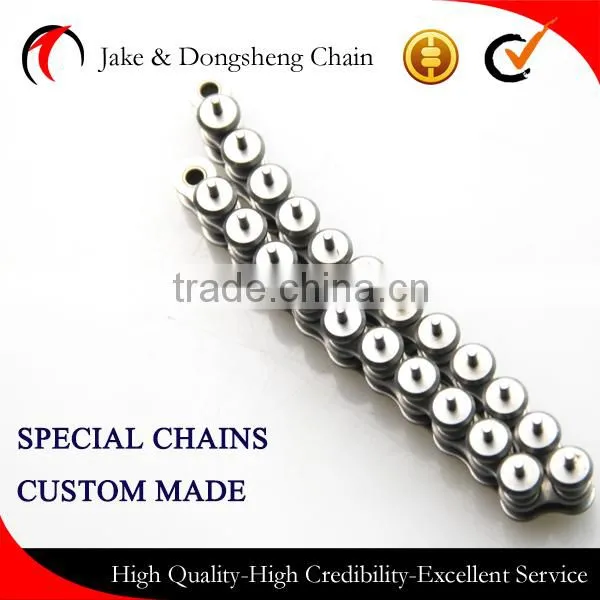 Special High Quality 3 Layers Conveyor Chains With Round Attachments photo-2