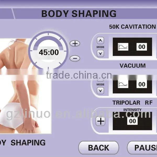 Wrinkle Removal Best Tripolar Rf Cavitation Skin Care Slimming Machine Slimming Machine Slimming Equipment Ultrasonic Weight Loss Machine photo-5