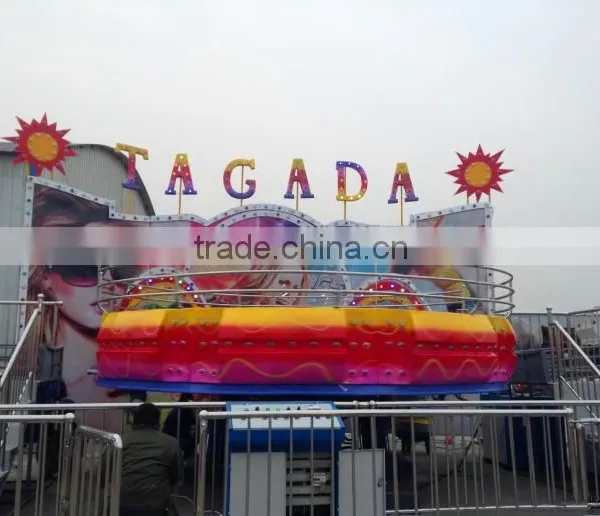 [China Factory] Direct Manufacturer Whirligig Amusement Park Disco Tagada / Crazy Wave Rides photo-3