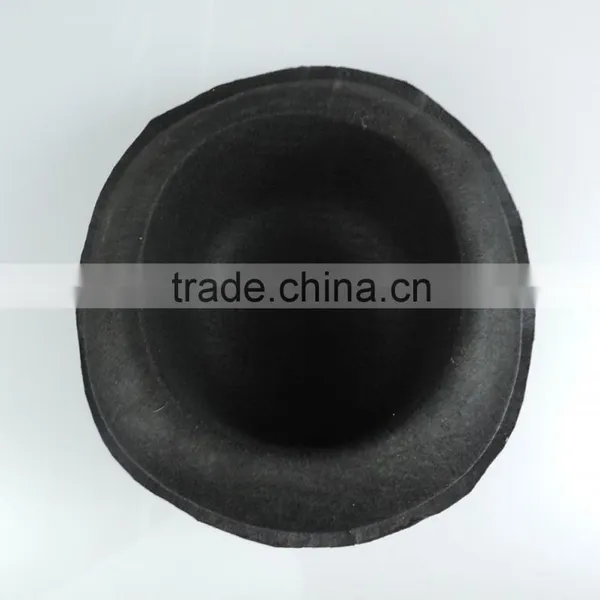 Black Bowler Hat Setting Cap Party or Usually Can Wear photo-3
