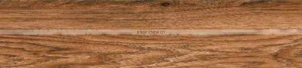 Glazed Brown Color Wooden Rustic Tiles 150x800mm photo-2