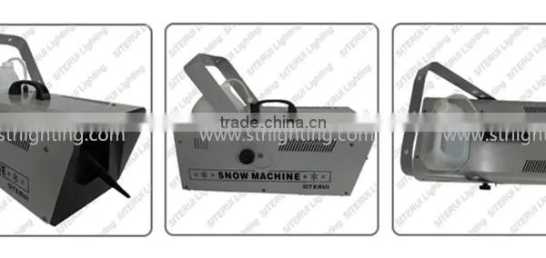 Snow Maker Machine 1500W Powerful and Beautiful Stage Effect/Holiday Snow Machine photo-3