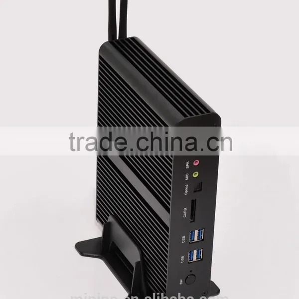 Embeded Fanless Desktop Computer Mini PC Core i7 5500u With With Dual HD Dual COM Dual Lan photo-5