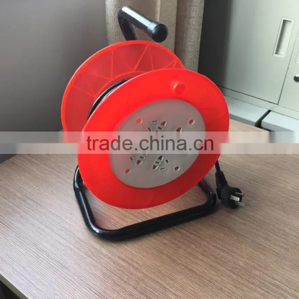 16A Chinese Home Use Cable Reel With Cable RVV 3*1.0MM2*25M photo-2