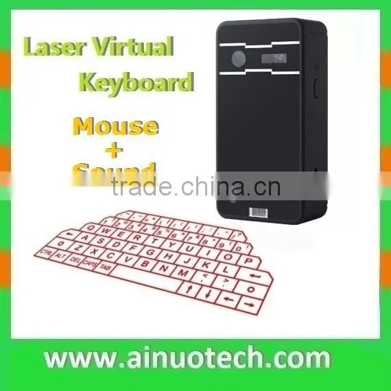 Bluetooth Virtual Laser Projection Keyboard for Mobile Phone, Pad,tablet pc and Laptop