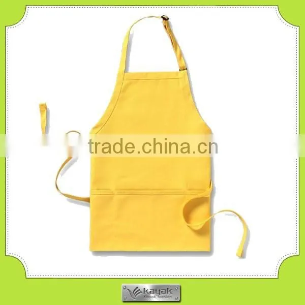 Custom 100 Cotton Silk Screen Printed Aprons With Hook and Loop for Promotional photo-2