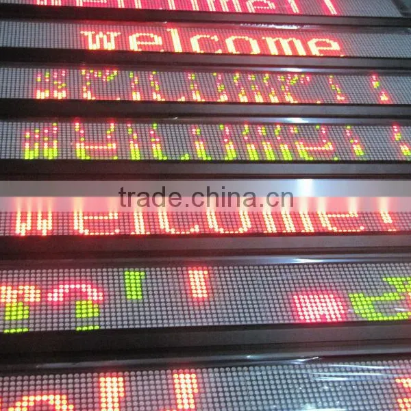 Sinoela Full Color Indoor Lights Led Message Board, Semi Outdoor LED Message Panel Multi Lines, Advertising Led Signs Display photo-4